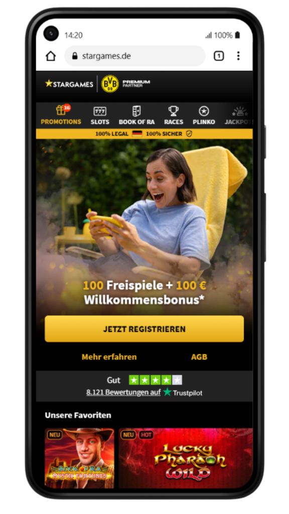 Starten Sie das Spiel!