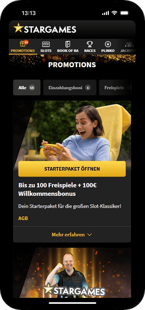 StarGames Casino Bonus